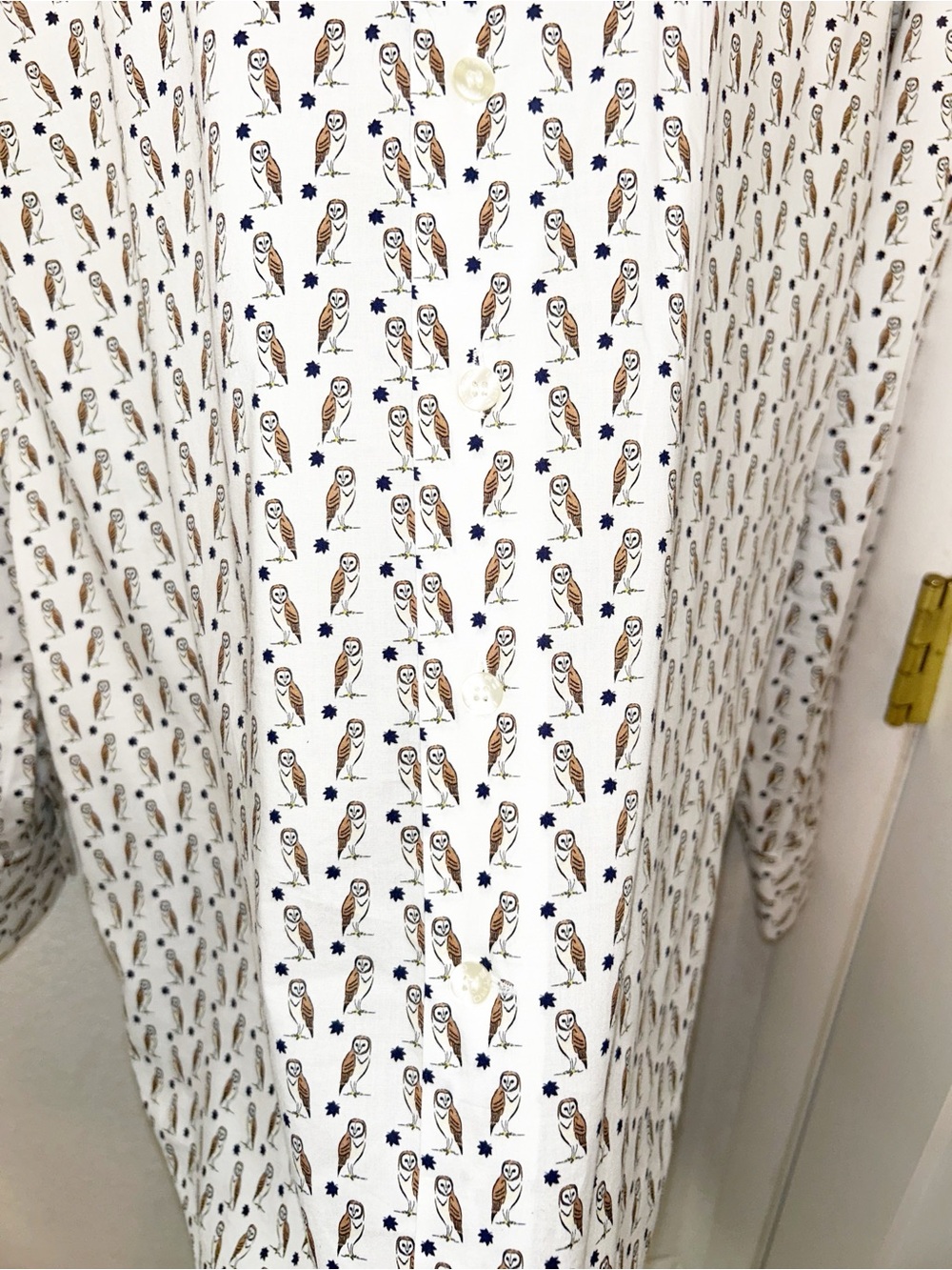 ETRO The Barn Owl Comfortetro Stretch Cotton Button Up Men’s Shirt SZ: 44 - Picture 11 of 16
